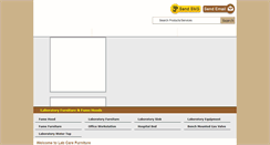 Desktop Screenshot of labcarefurniture.co.in